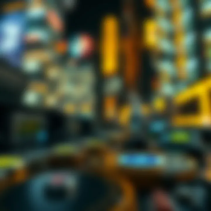 Technological Innovations Impacting Cryptocurrency An illustration highlighting technological advancements in the crypto space