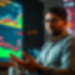 Teeka Tiwari presenting market analysis