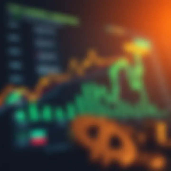 Top Gaining Cryptocurrencies Performance Chart illustrating the performance of top gaining cryptocurrencies