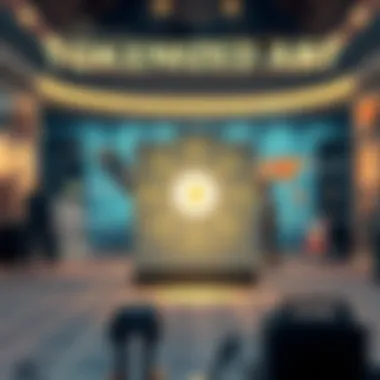 Infographic illustrating the technological framework supporting tokenization in the art market