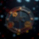 UFC logo integrated with cryptocurrency symbols