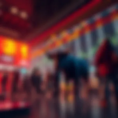 Depiction of investor behavior in a bullish cryptocurrency market Investor behavior during a bullish market