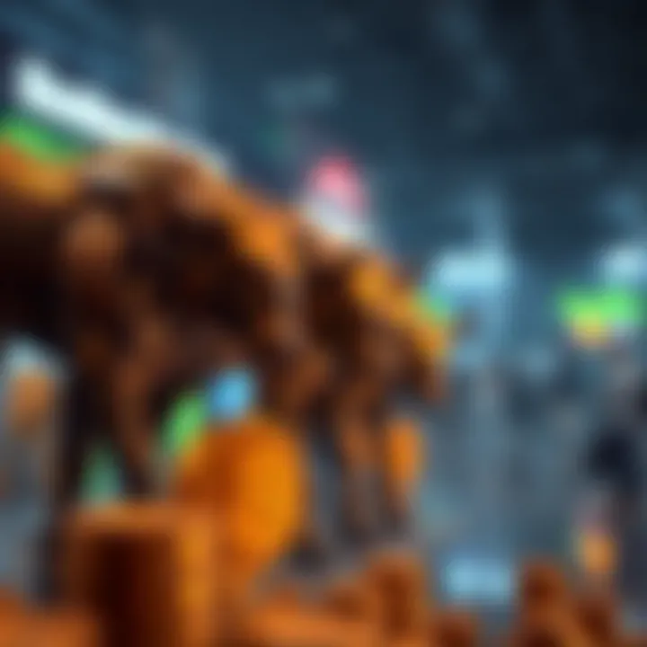 Visual representation of key triggers in a bullish market Key triggers of a bullish market