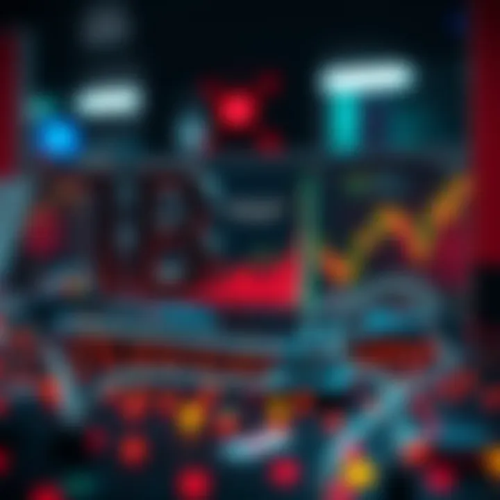 Technology Underpinning Algorithmic Trading Infographic illustrating the technology behind algorithmic trading