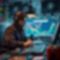 Conceptual representation of Automated Market Maker pricing mechanics