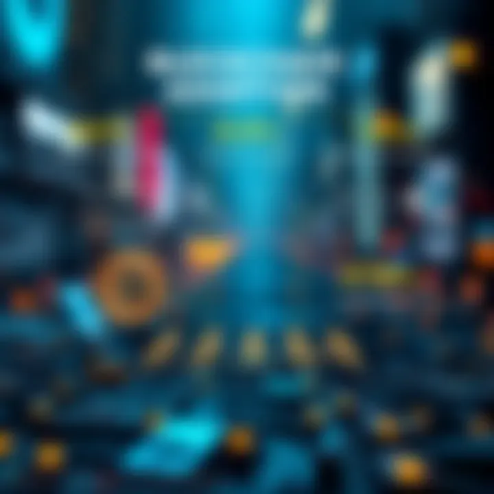 Infographic depicting the challenges faced by blockchain implementation