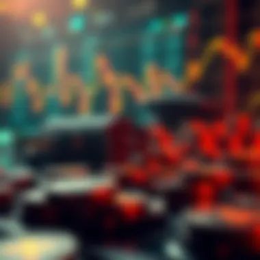 Cryptocurrency Market Dynamics Visual depiction of cryptocurrency market dynamics