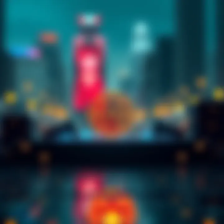 Visualization of decentralized finance applications powered by Enterium