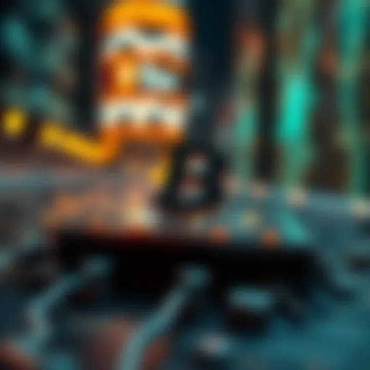 Illustration highlighting the potential future trends of blockchain