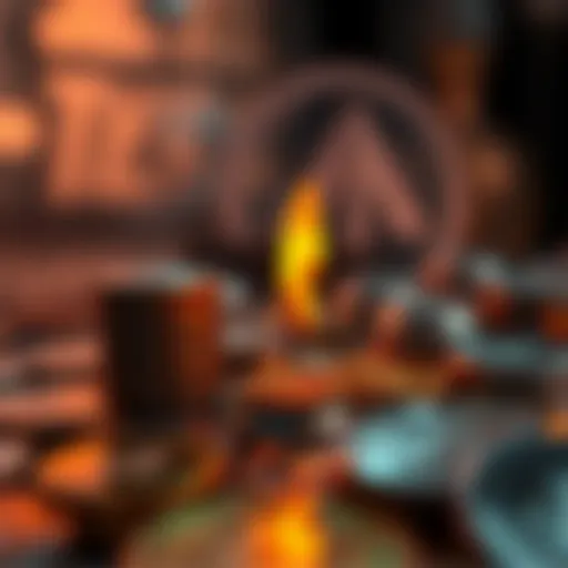 Conceptual representation of ignition prices in cryptocurrency