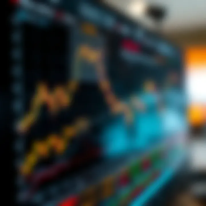 Graph illustrating various stock tracking methodologies