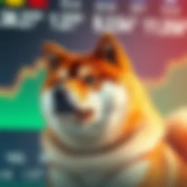 Chart depicting market fluctuations of Shiba Inu