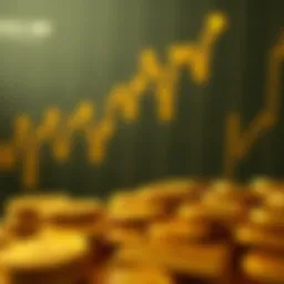 Gold price fluctuations over time