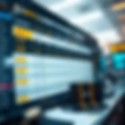 A comparison chart of cryptocurrency exchanges