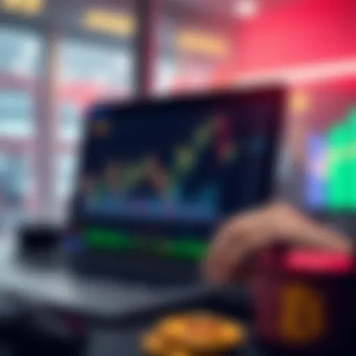 Analyzing market trends with advanced charts