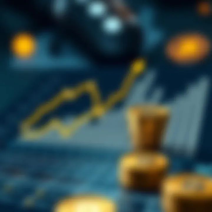 Graph showcasing research methodologies in crypto